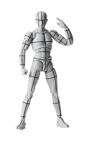 S.H.Figuarts Body-kun Sport Edition Wire Frame Gray Color Ver. Figure BAS67307_1