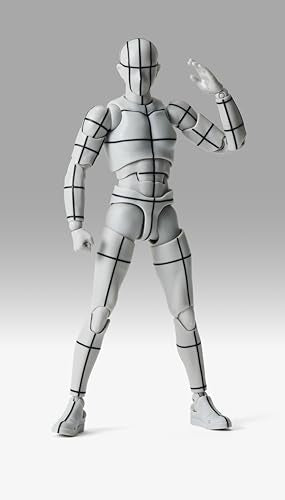 S.H.Figuarts Body-kun Sport Edition Wire Frame Gray Color Ver. Figure BAS67307_2