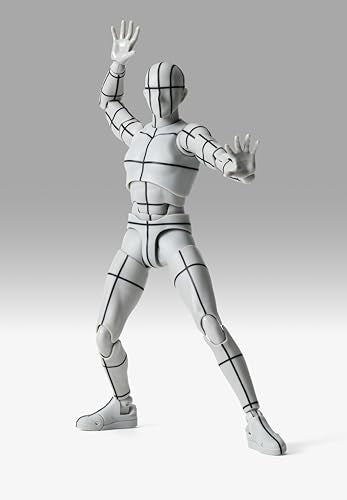 S.H.Figuarts Body-kun Sport Edition Wire Frame Gray Color Ver. Figure BAS67307_8