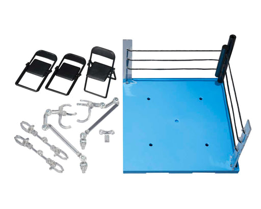 TAMASHII NATIONS Soul Stage Act Ring Corner Neutral Corner & Folding Chair Set_1