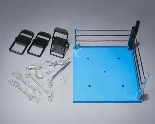 TAMASHII NATIONS Soul Stage Act Ring Corner Neutral Corner & Folding Chair Set_2