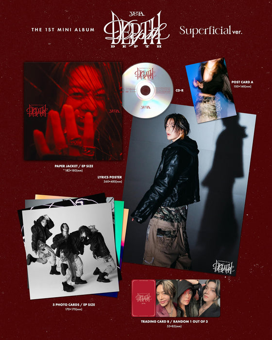 [CD] Depth First Press Limited Edition Superficial Ver. NCT 127 YUTA  AVCK-43452_2
