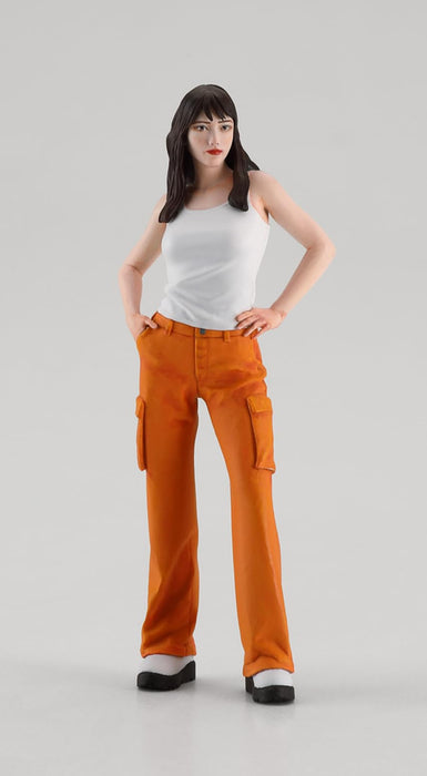 Hasegawa 1/24 Datsun Sunny Track Long Body Deluxe Kit w/Girls Figure SP626 NEW_2