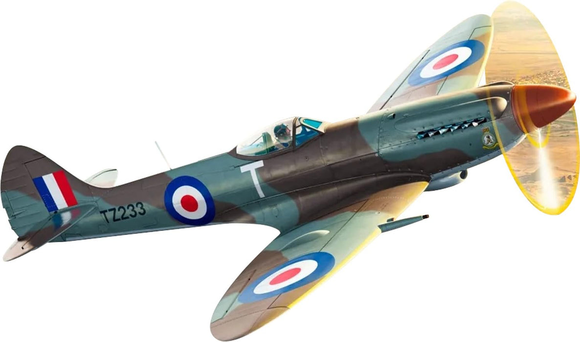 AZ Model 1/72 U.K. Spitfire Mk.18e Plastic Model Kit  AZM7884 w/ 3 Markings NEW_1