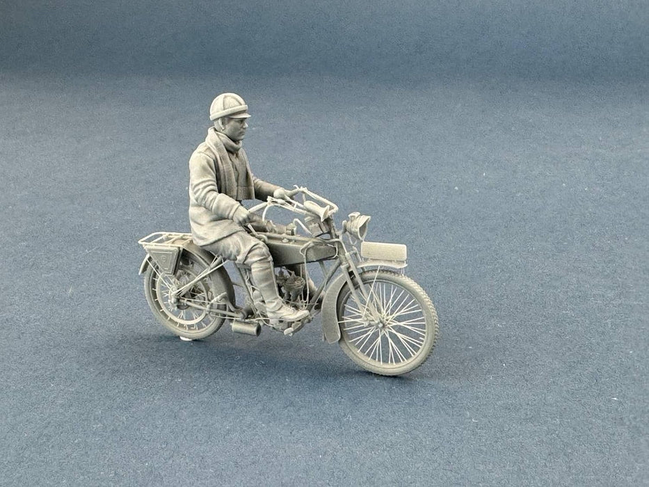Copper State Models German Dispatch Rider riding a motorcycle 1/35 COPF35057 NEW_3