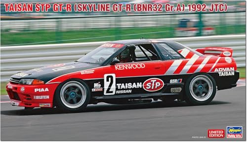 Hasegawa 1/24 Taisan STP GT-R Skyline GT-R [BNR32 Gr.A] 1992 JTC Kit ‎20733 NEW_1