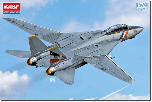 Academy 1/72 U.S. F-14D Super Tomcat VF-2 Bounty Hunters Plastic Model Kit 12590_1