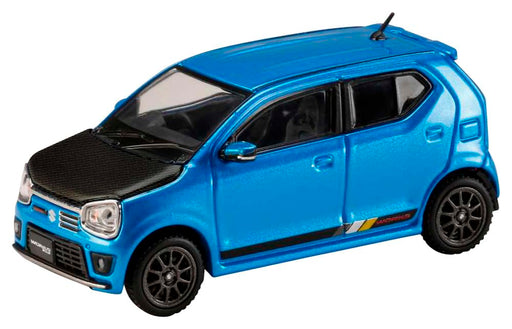 1/64 Suzuki Alto Works HA36S Carbon Bonnet Custom Ver. Blue HJ641070CBL NEW_1