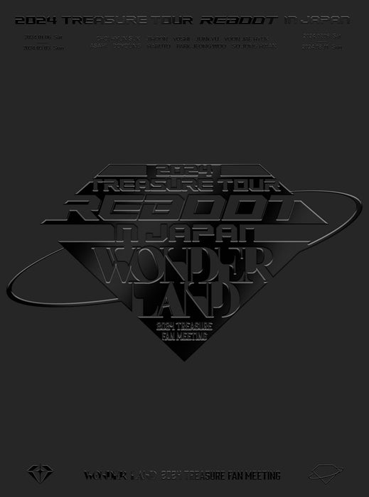 2024 TREASURE TOUR REBOOT IN JAPAN+FAN MEETING WONDERLAND Blu-ray AVXY-97247 NEW_1
