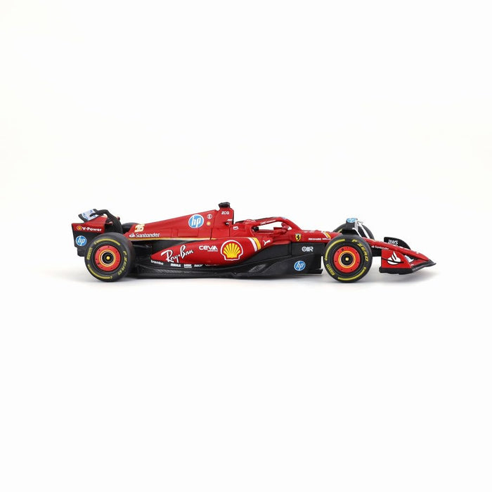 Kyosho Bburago 1/43 Ferrari SF-24 Imola 2024 No.16 C.Leclerc w/Driver 18-36843LI_4