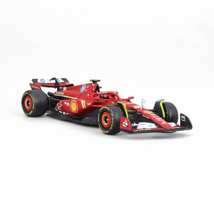 Kyosho Bburago 1/43 Ferrari SF-24 Imola 2024 No.55 C.Sainz Jr w/Driver 1836843SI_2