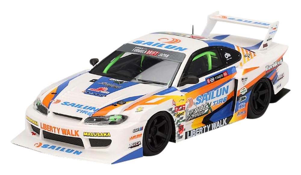 TSM 1/43 Nissan Silvia S15 LB-Super Silhouette #555 2023 Formula Drift TSMV0023_1