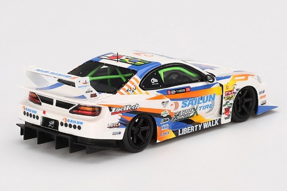 TSM 1/43 Nissan Silvia S15 LB-Super Silhouette #555 2023 Formula Drift TSMV0023_3