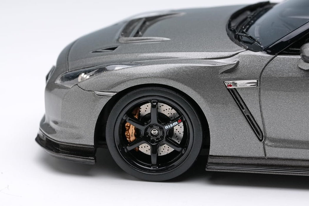 EIDOLON 1/43 NISSAN GT-R NISMO R35 CRS Version 2008 Dark Metal Gray EM703 NEW_5