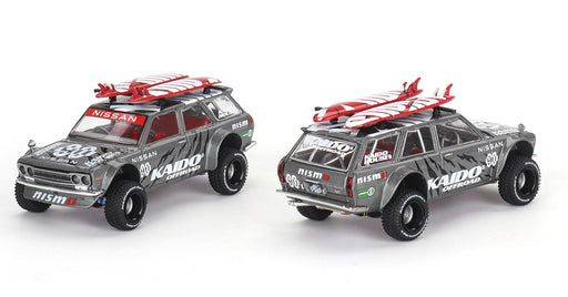 True Scale Nissan Datsun KAIDO 510 Wagon 4x4 Kaido Offroad V1 1/64 RHD KHMG121_1