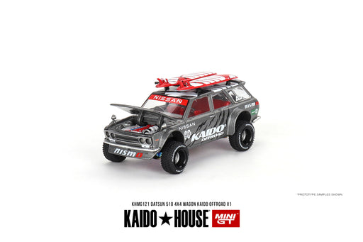 True Scale Nissan Datsun KAIDO 510 Wagon 4x4 Kaido Offroad V1 1/64 RHD KHMG121_2