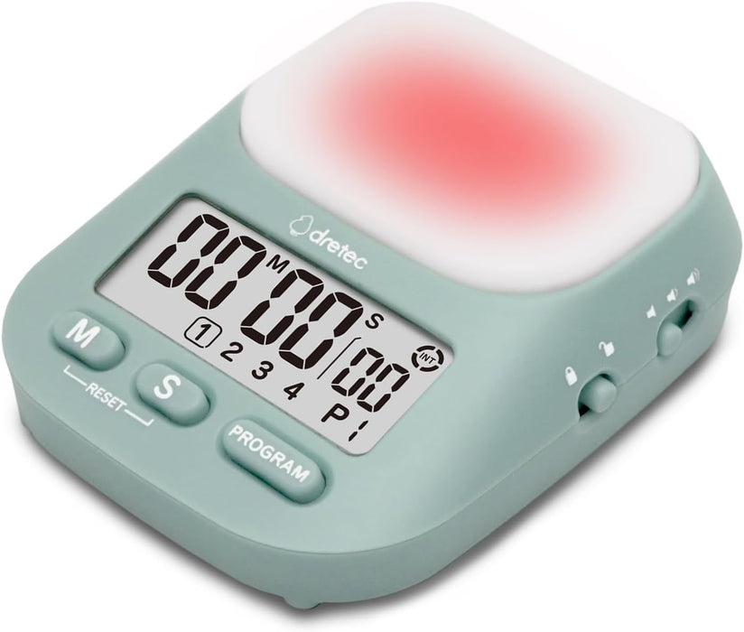 dretec My Routine Learning Timer Count Down ABS Resin Acrylic 02. Blue Battery_1