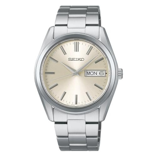 Seiko Selection SBTH007 Champagne Gold Dial Stainless Steel Sapphire Glass Watch_1