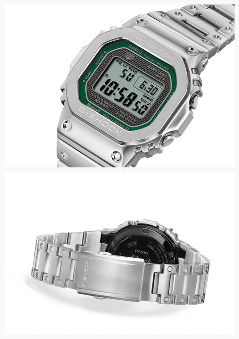 Casio G-SHOCK GMW-B5000D-3JF Stainless Steel Bluetooth Solar Radio Men Watch NEW_2