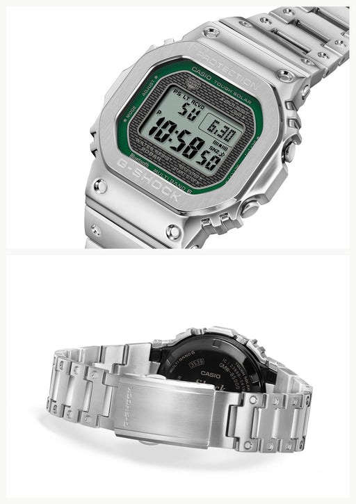 Casio G-SHOCK GMW-B5000D-3JF Stainless Steel Bluetooth Solar Radio Men Watch NEW_2