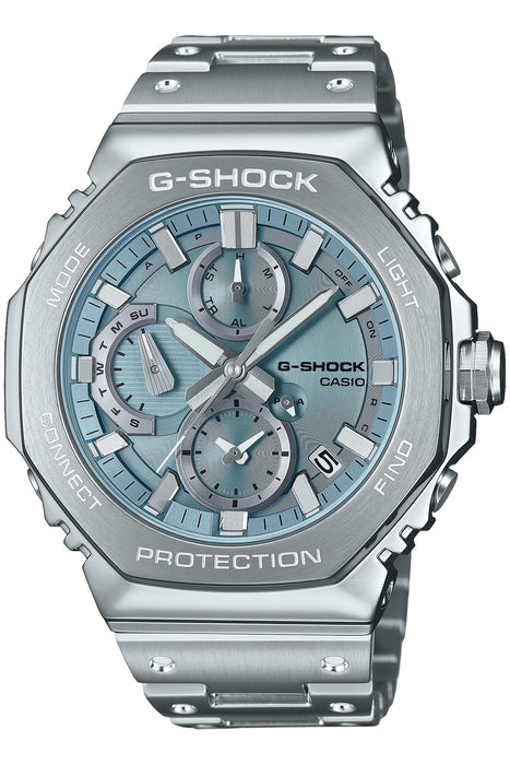 CASIO G-SHOCK GMC-B2100AD-2AJF Full Metal Bluetooth Solar Men Watch Silver NEW_1
