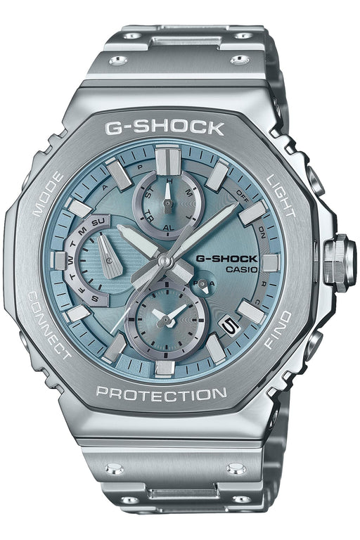 CASIO G-SHOCK GMC-B2100AD-2AJF Full Metal Bluetooth Solar Men Watch Silver NEW_1