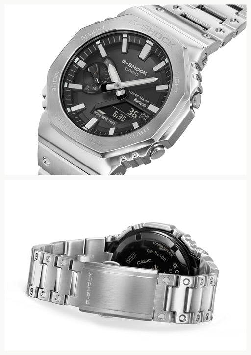 CASIO G-SHOCK GM-B2100SD-1AJF Silver Full Metal Analog Digital Men Watch NEW_2