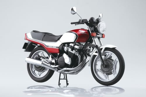 Aoshima Skynet 1/12 Honda CBX400F Pearl/Candy Red Diecast Car AOS-11158 NEW_2