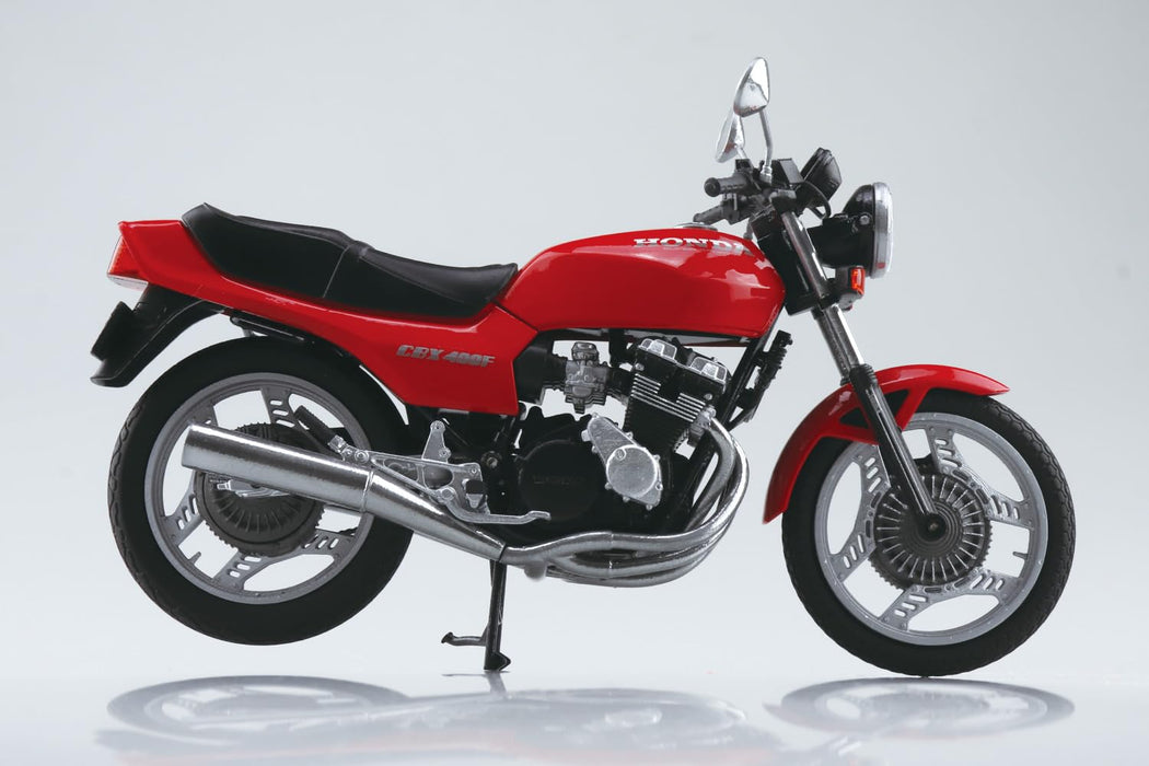 Aoshima Skynet 1/12 Honda CBX400F Monza Red Miniature Diecast Car AOS-11160 NEW_3
