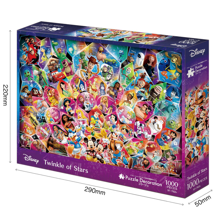 Disney Twinkle of Stars 1000 Piece Decoration Collage Puzzle EPOCH 97-702s NEW_3