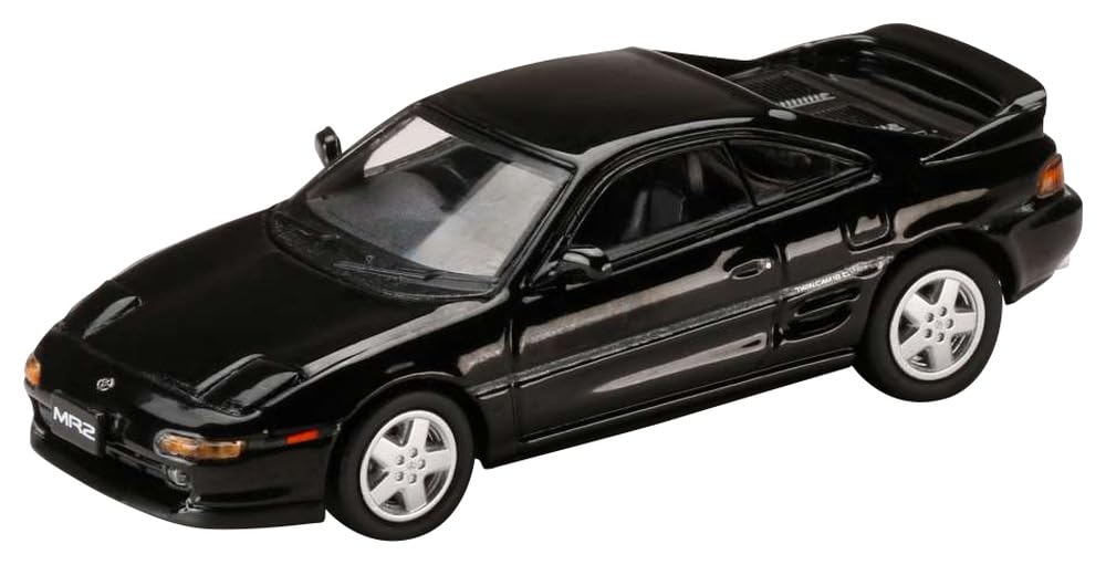 Hobby Japan HJ64 1/64 Toyota MR2 SW20 GT-S 1991 Black Diecast Car HJ642045BK NEW_1