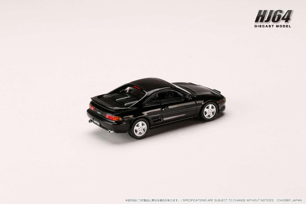 Hobby Japan HJ64 1/64 Toyota MR2 SW20 GT-S 1991 Black Diecast Car HJ642045BK NEW_2