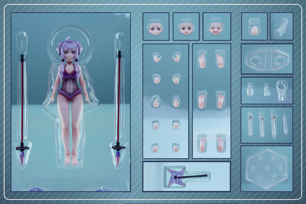 Exssrion Primitive Witch Linya Part 2 Swimsuit Ver. 1/12 scale Painted Figure_2