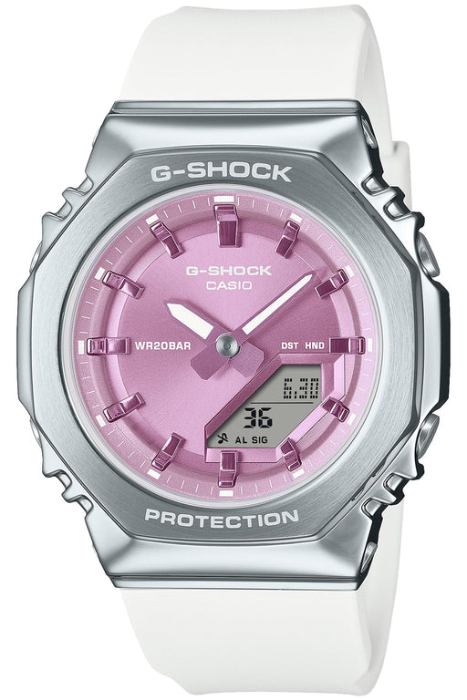 CASIO G-SHOCK GM-S2110-7A6JF Pink Dial Minimal Design Analog Digital Watch NEW_1