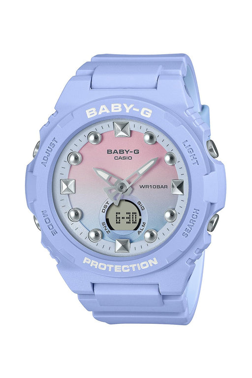 CASIO BABY-G BGA-320-2A1JF Blue Color World time Analog Digital Women Watch NEW_1