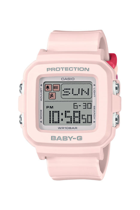 CASIO BABY-G+PLUS BGD-10L-4JR Pink Colorful Loop Stopwatch Digital Women Watch_1
