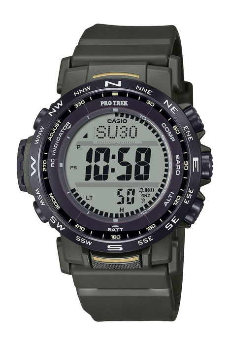 CASIO PRO TREK PRW-35Y-3BJF Earth Color Climber Line Solar Radio Men Watch NEW_1