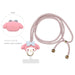 Gourmandise Sanrio Characters Multi Ring Plus Mascot Strap My Melody SANG-457MM_2