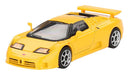 MINI GT 1/64 EB110 Super Sports Giallo Bugatti Yellow LHD Diecast Car MGT00866-L_1