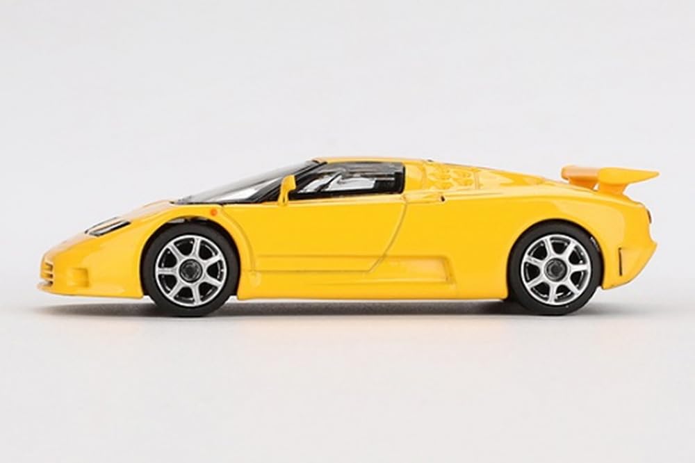 MINI GT 1/64 EB110 Super Sports Giallo Bugatti Yellow LHD Diecast Car MGT00866-L_3