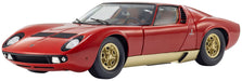 Kyosho Original 1/18 Lamborghini Miura P400 Red Diecast Miniature Car KS08314W_1