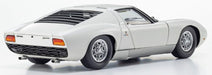 Kyosho Original 1/18 Lamborghini Miura P400 White Diecast Miniature Car KS08314W_5