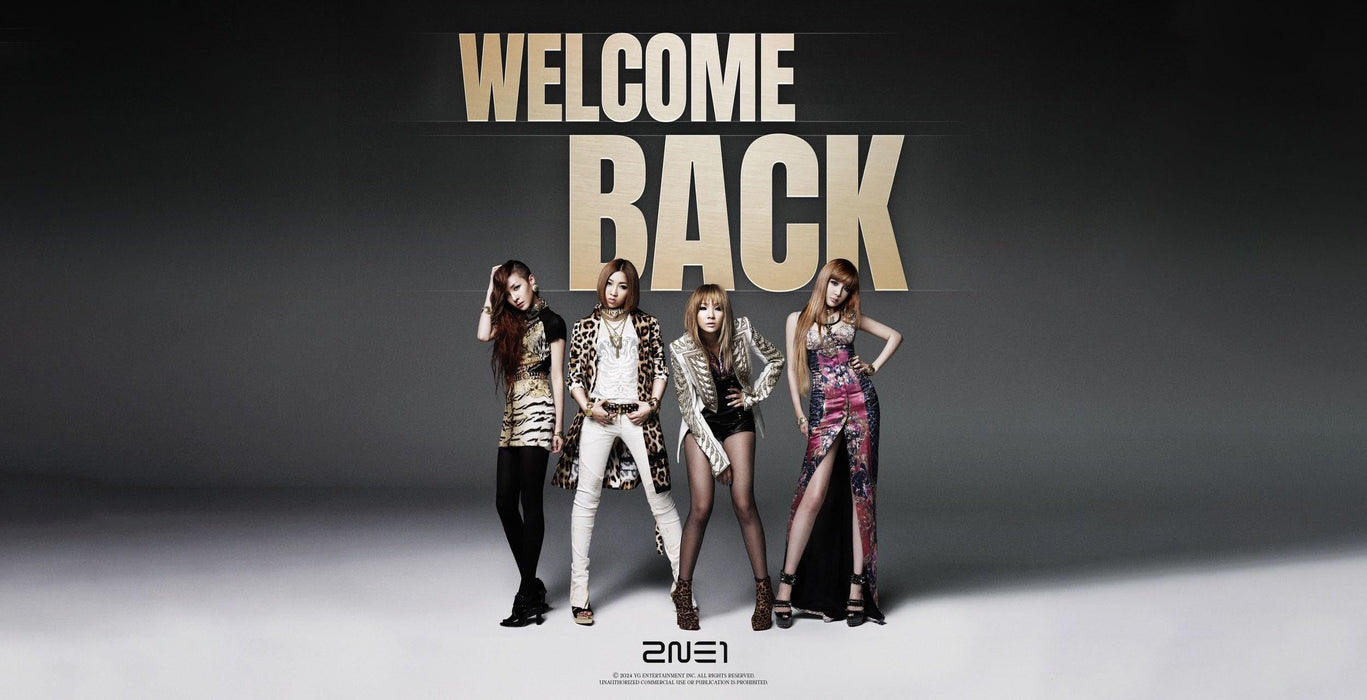 2NE1 WELCOME BACK First Edition [CD+MEMBER SIGNED DISC (PRINTED)] AVCY-97259 NEW_2