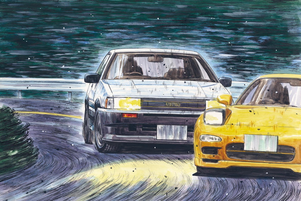 Fujimi 1/24 scale Initial D Series No.006 AE86 Levin Wataru Akiyama Kit ISD-006_2