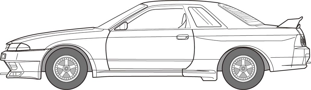 Fujimi 1/24 Inch Up No.324 Winfield Skyline GT-R BNR32 Gr.A Type 1992 ID-324 NEW_1