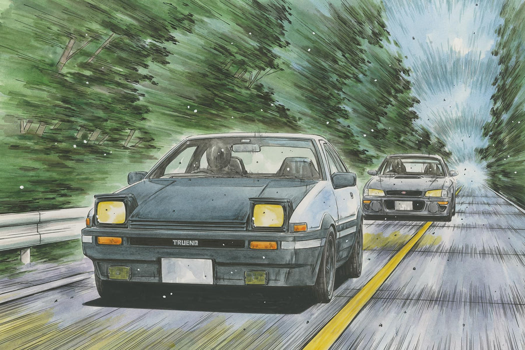 Fujimi 1/24 Initial D No.019 Treno AE86 Carbon Bonnet Takumi Fujiwara ISD-019_2