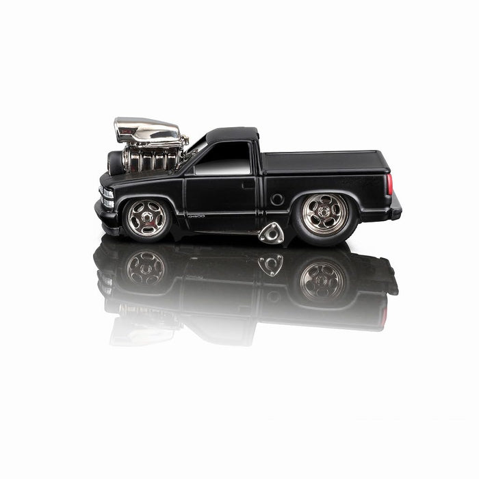 Maisto 1/64 Muscle Machines MM 1993 Chevrolet 454 SS Black Diecast Car MS15584BK_3