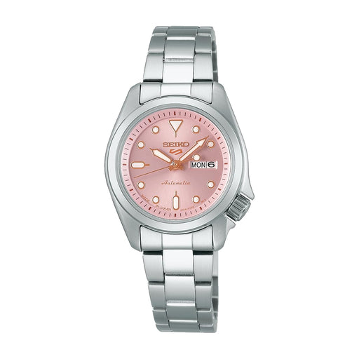 Seiko 5 SPORTS SRRA003 Mechanical Automatic Women Watch Kanji Calendar Pink NEW_1
