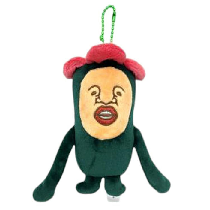 Kobito Zukan Plush Mascot Keychain Little Flower Head Kobitos H90mm MKOD-053 NEW_1