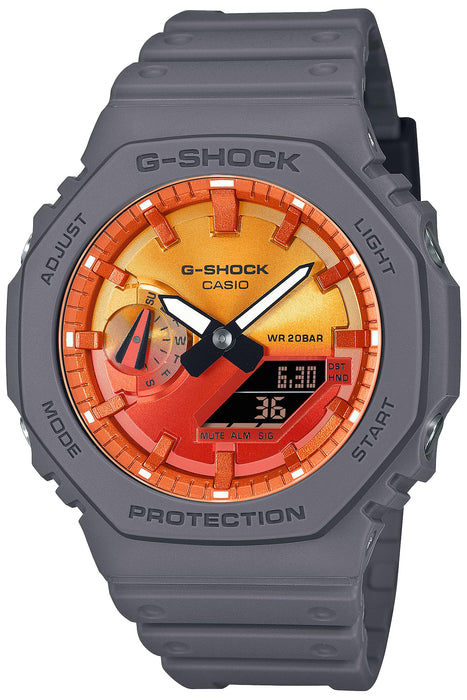 CASIO G-SHOCK GA-2100FL-8AJF Flame Inside Analog Digital Men Watch Resin NEW_1